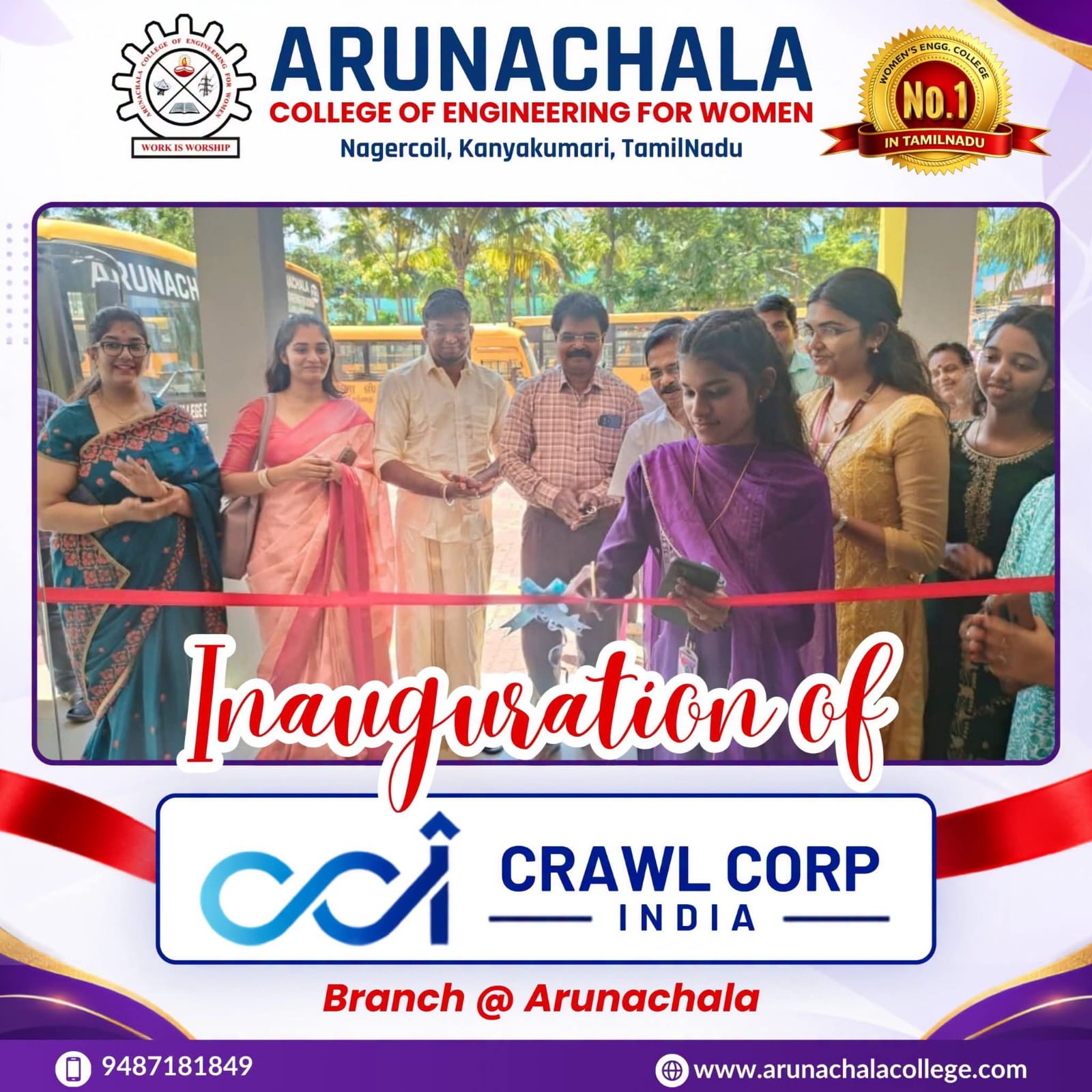 Inauguration of Crawl Corp
